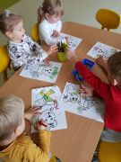 ilustracja do wpisu 
"Mały Miś w świecie wielkiej literatury" w gr. "Limonek"