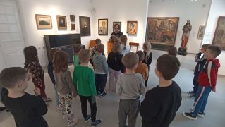 ilustracja do wpisu 
Wycieczka ,,Ananasów'' do Galerii im. Sleńdzińskich