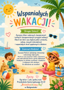 ilustracja do wpisu 
WSPANIAŁYCH WAKACJI!